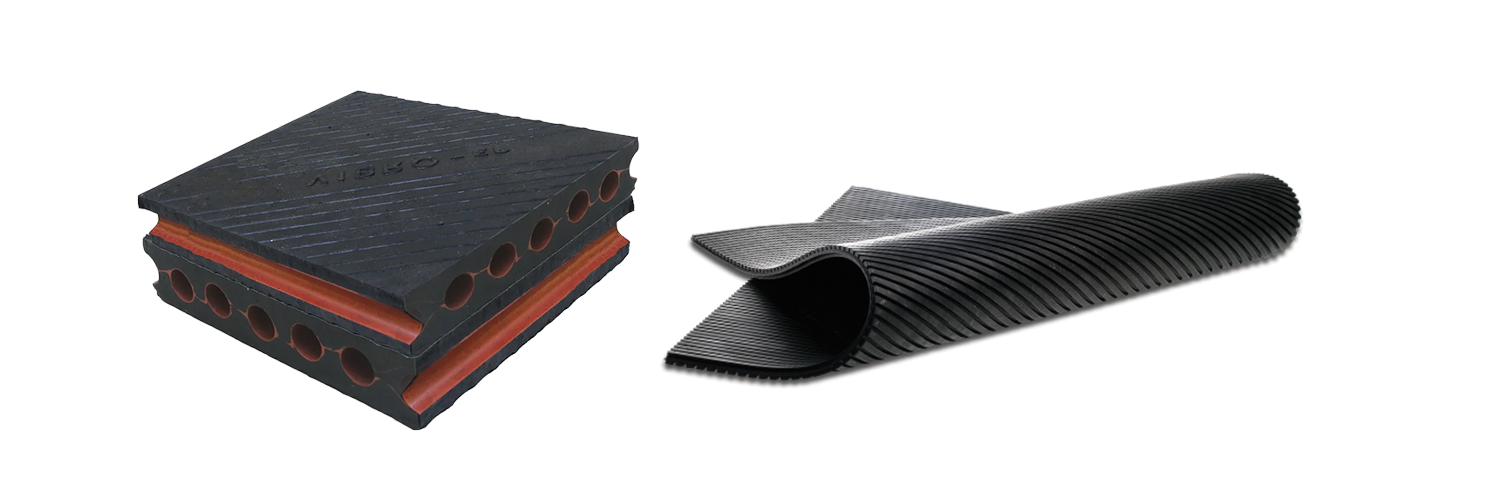 Anti-vibrationsplader til vibrationsisolering