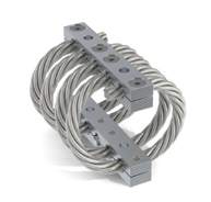 Wire Rope mount, HH19 Chokdæmper