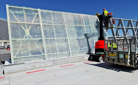Blast Wall til CPH Airport
